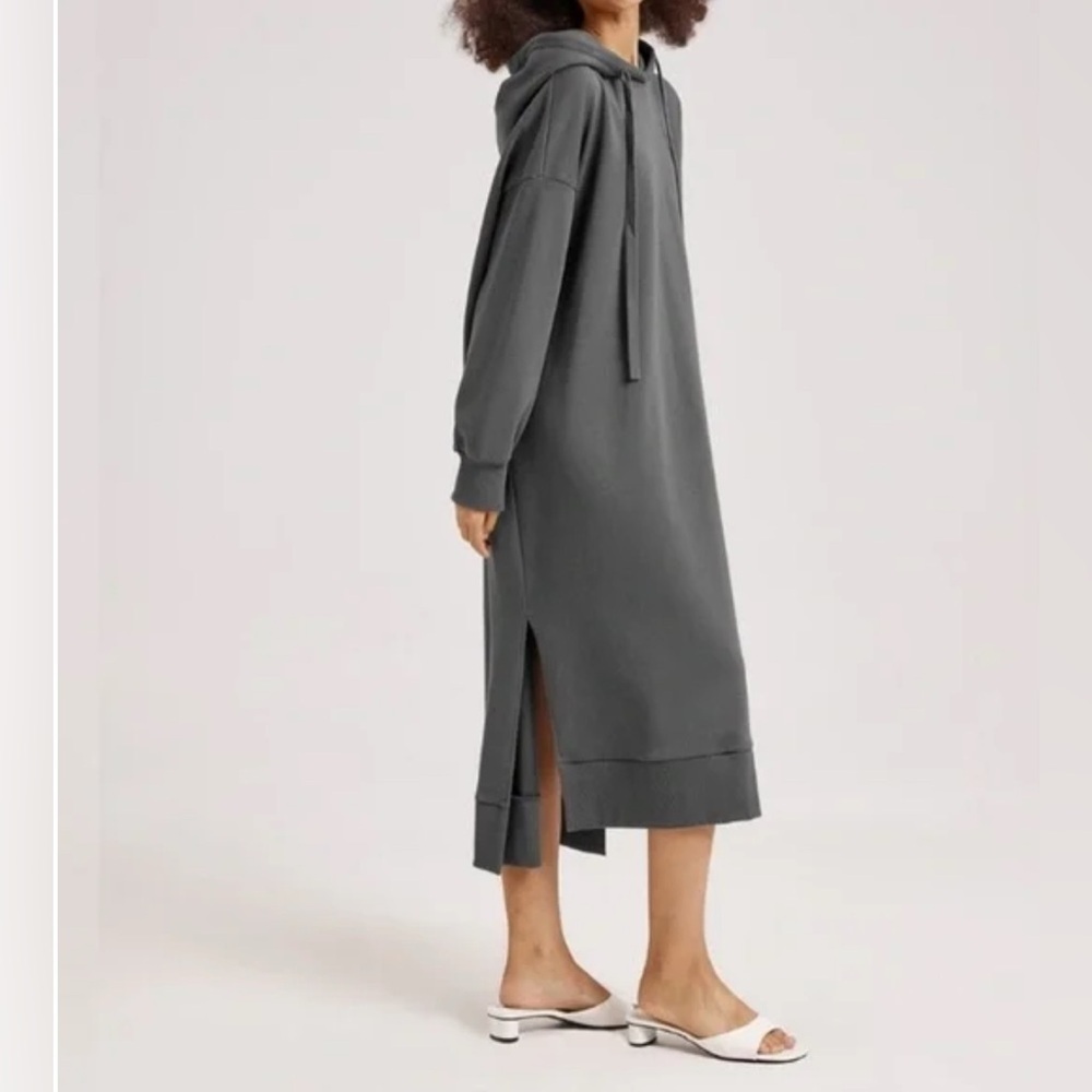 Nap Loungewear Relaxed Pullover‎ Hoodie Dress, Size L